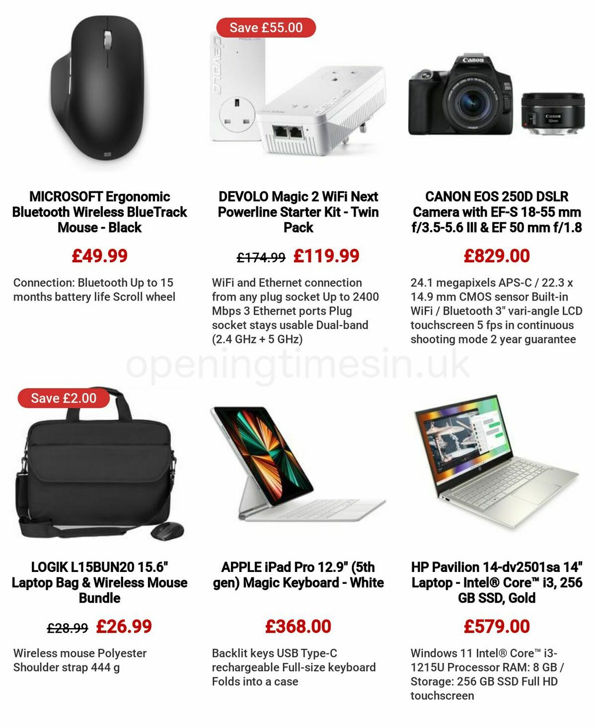 Currys Offers from 18 May