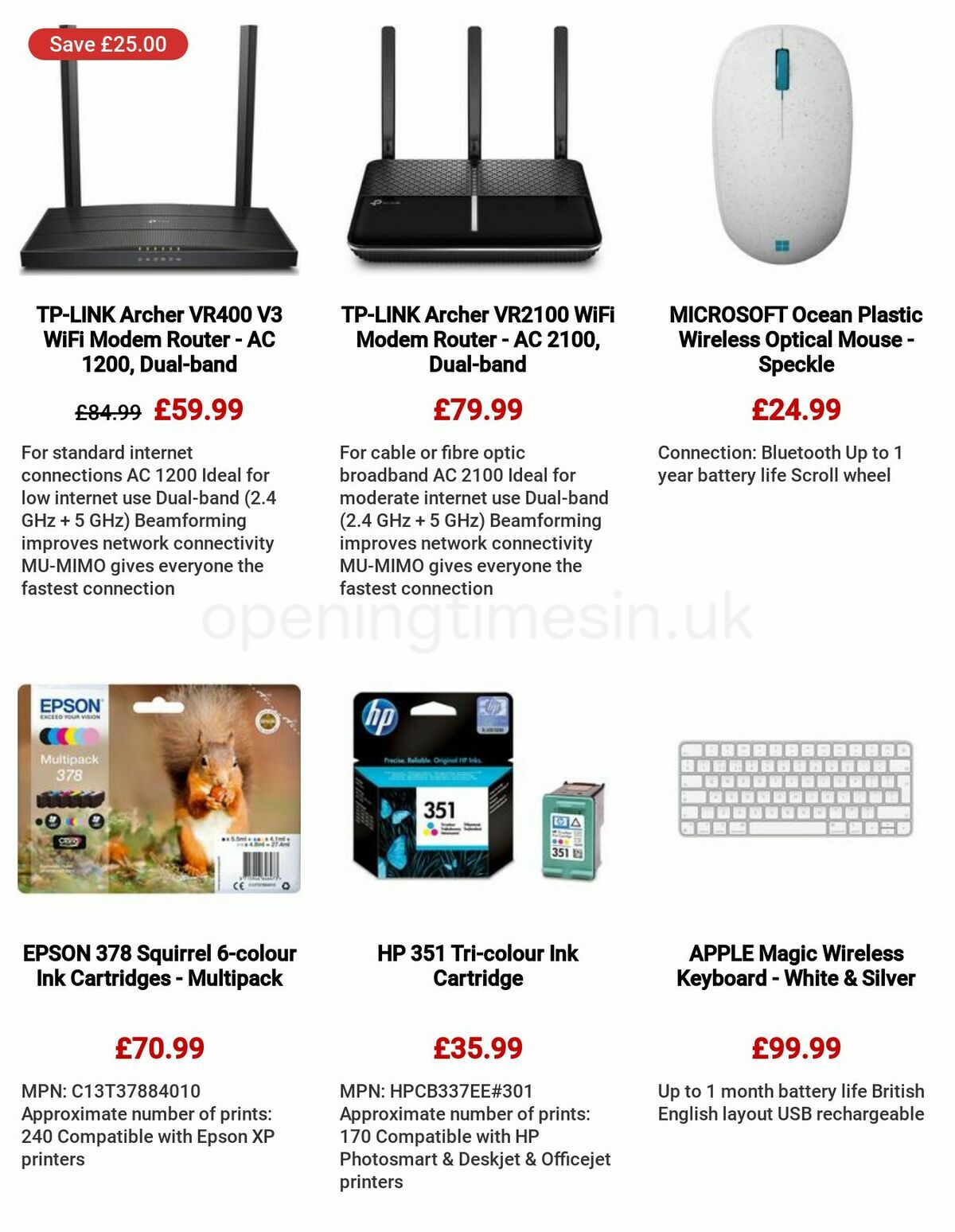 Currys Offers from 18 May