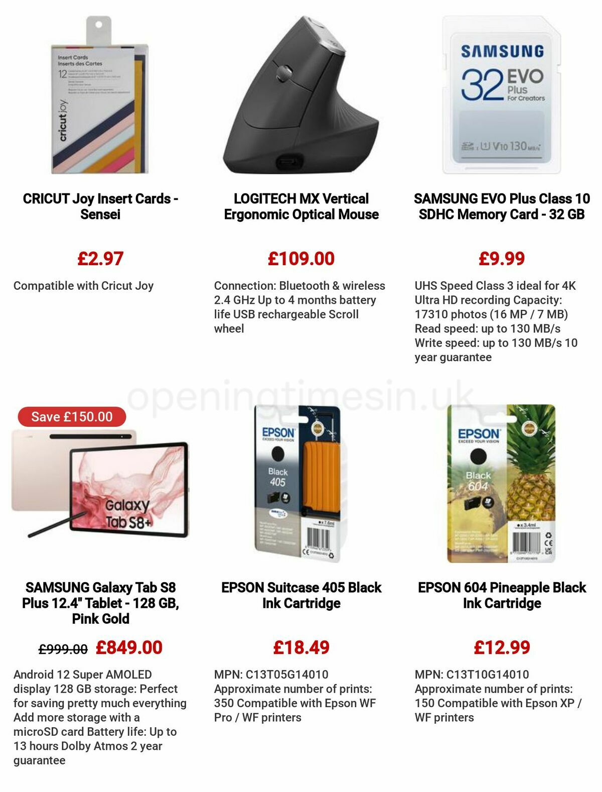 Currys Offers from 18 May
