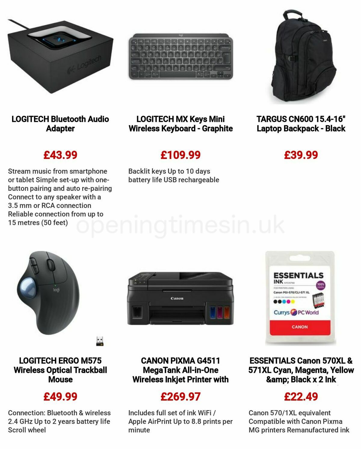 Currys Offers from 18 May