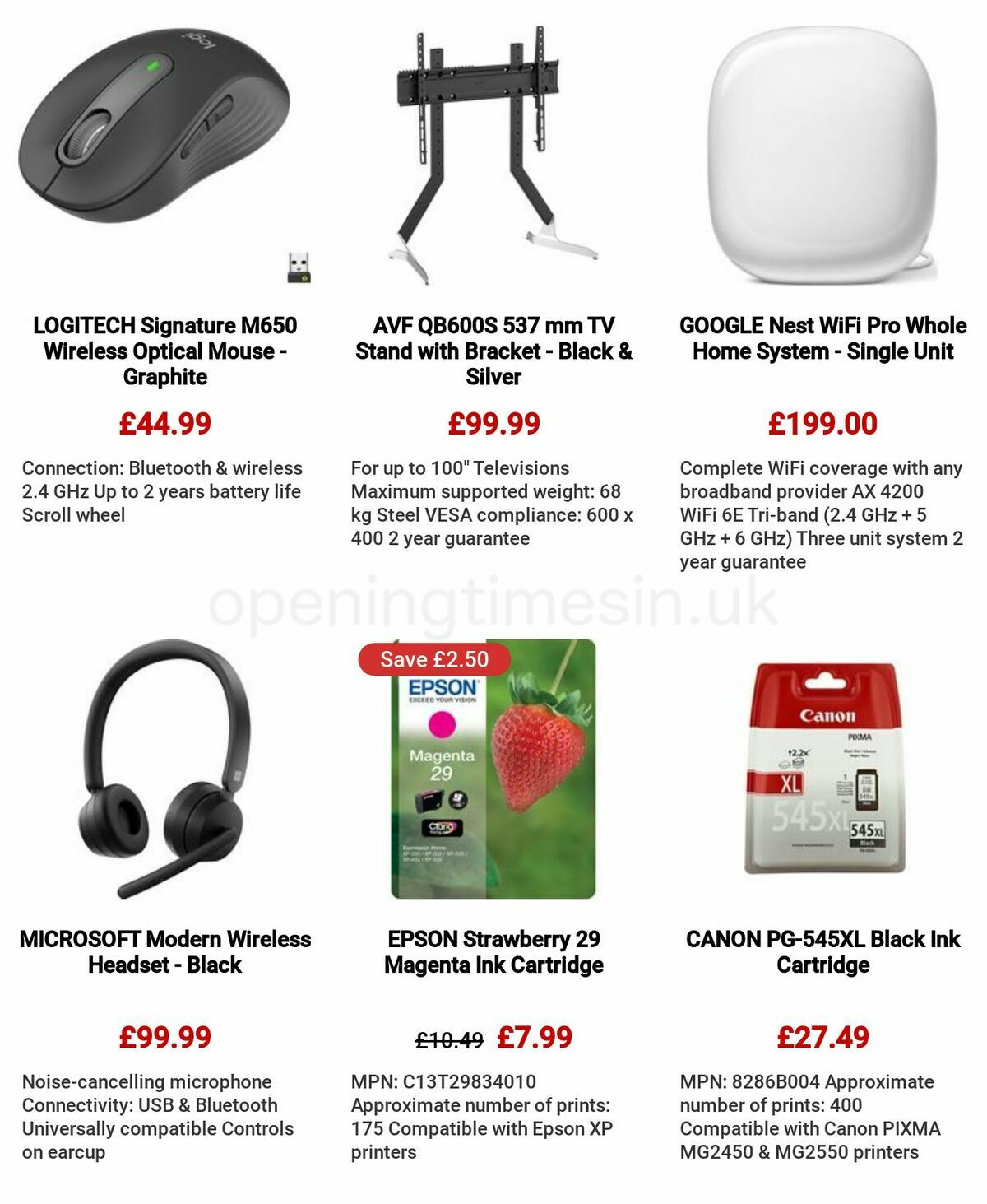 Currys Offers from 18 May