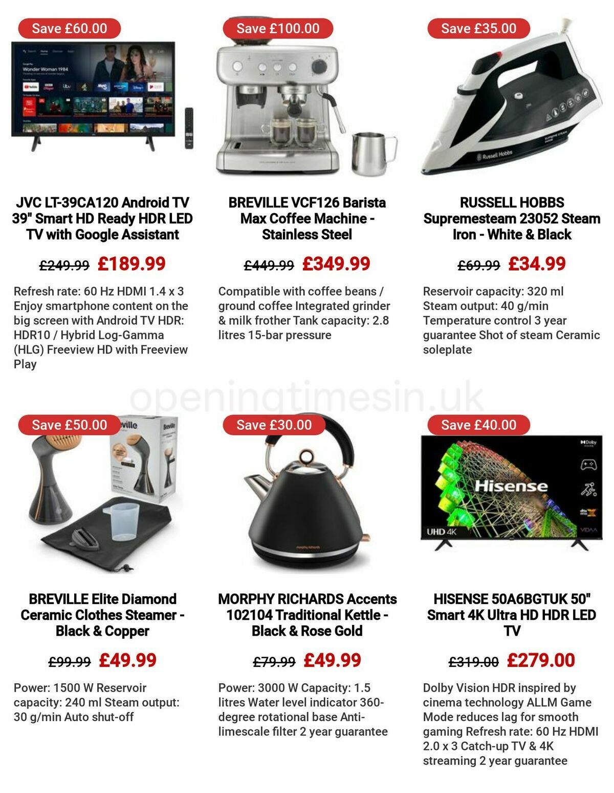 Currys Offers from 25 May