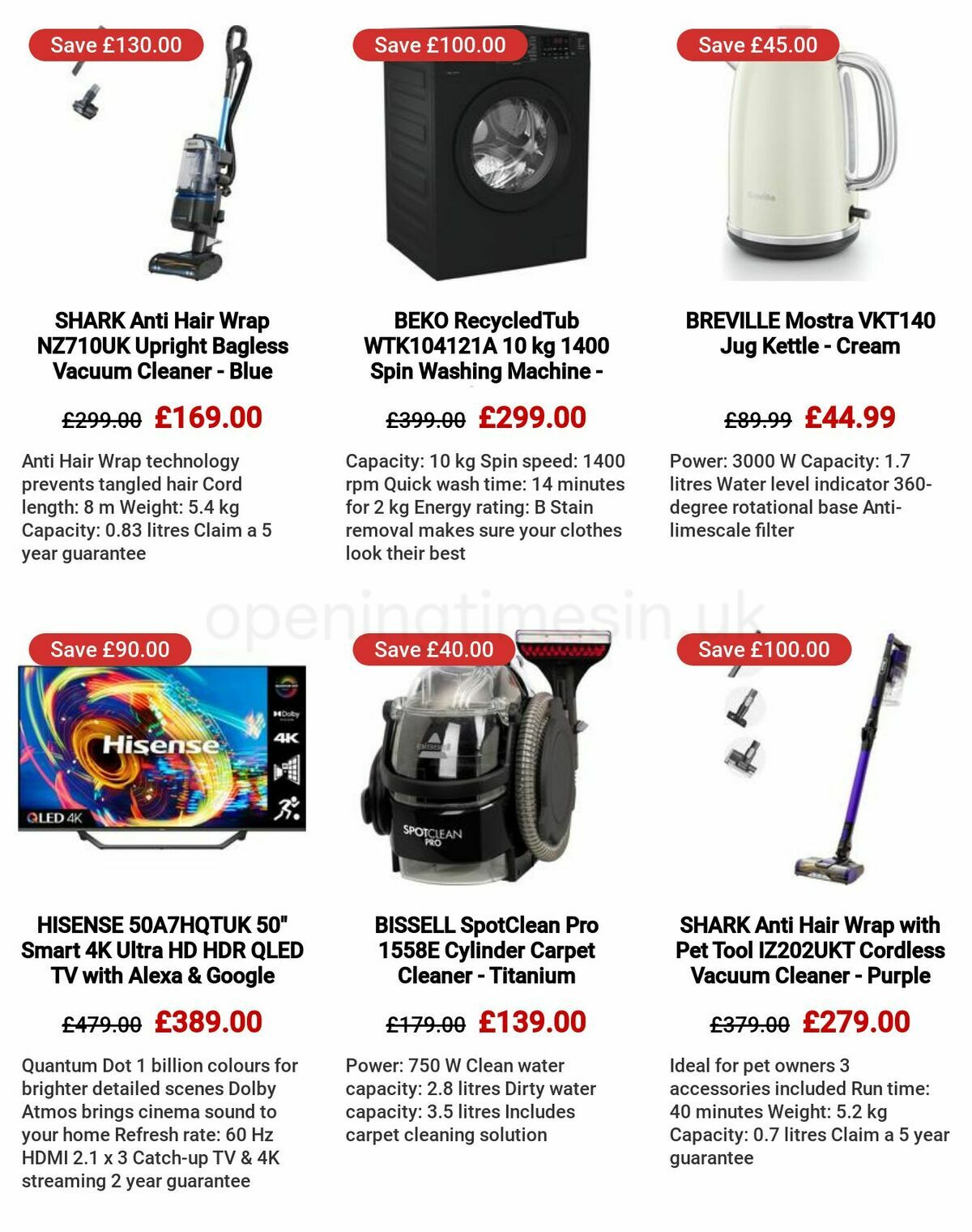 Currys Offers from 25 May