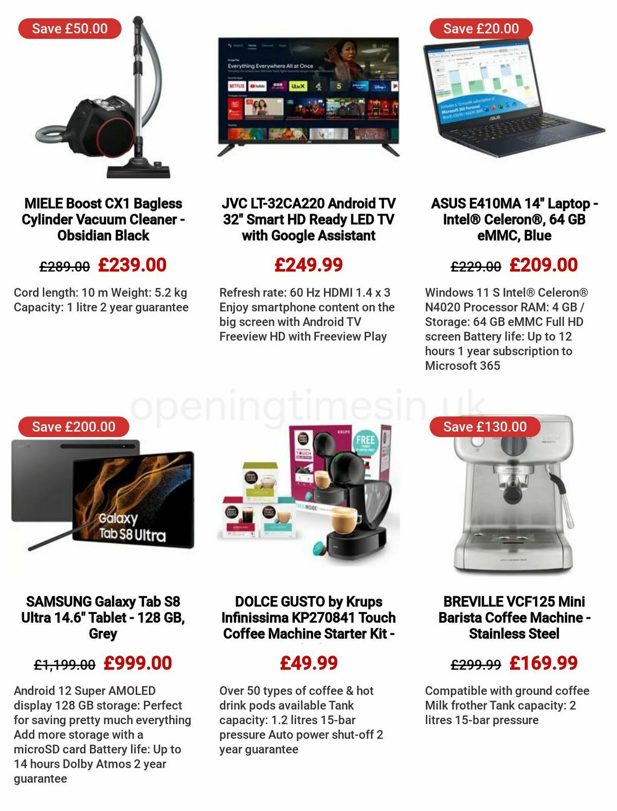 Currys Offers from 25 May