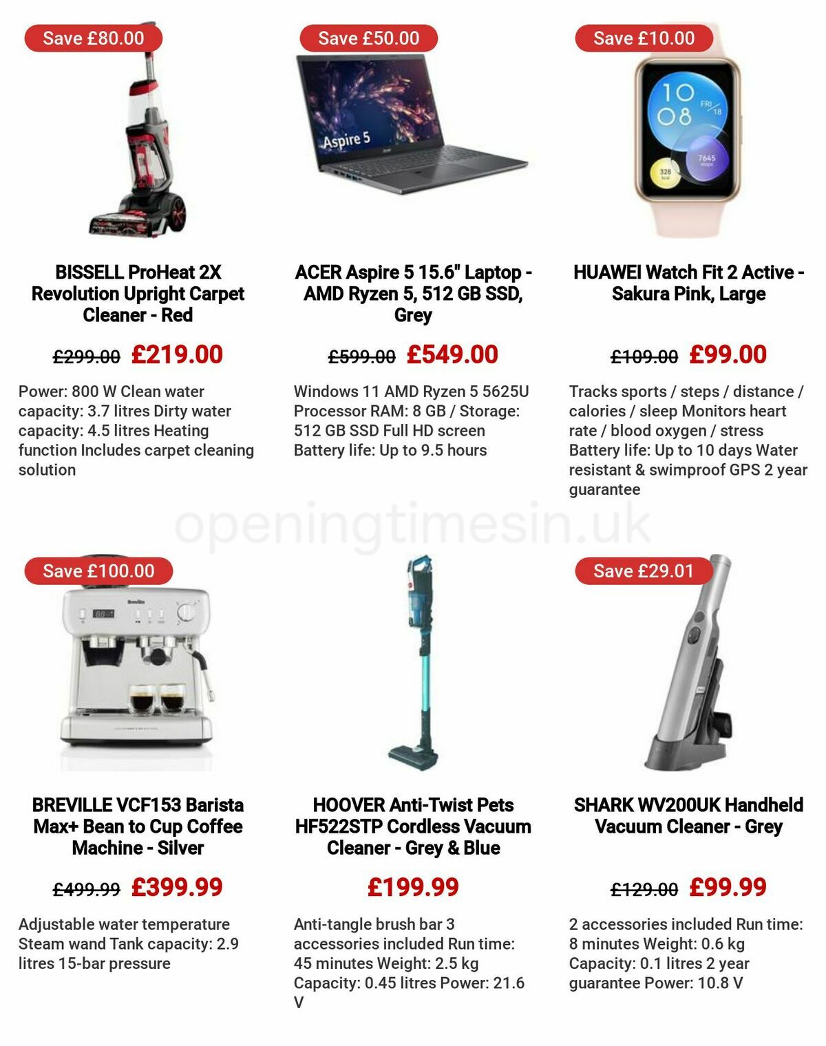 Currys Offers from 25 May
