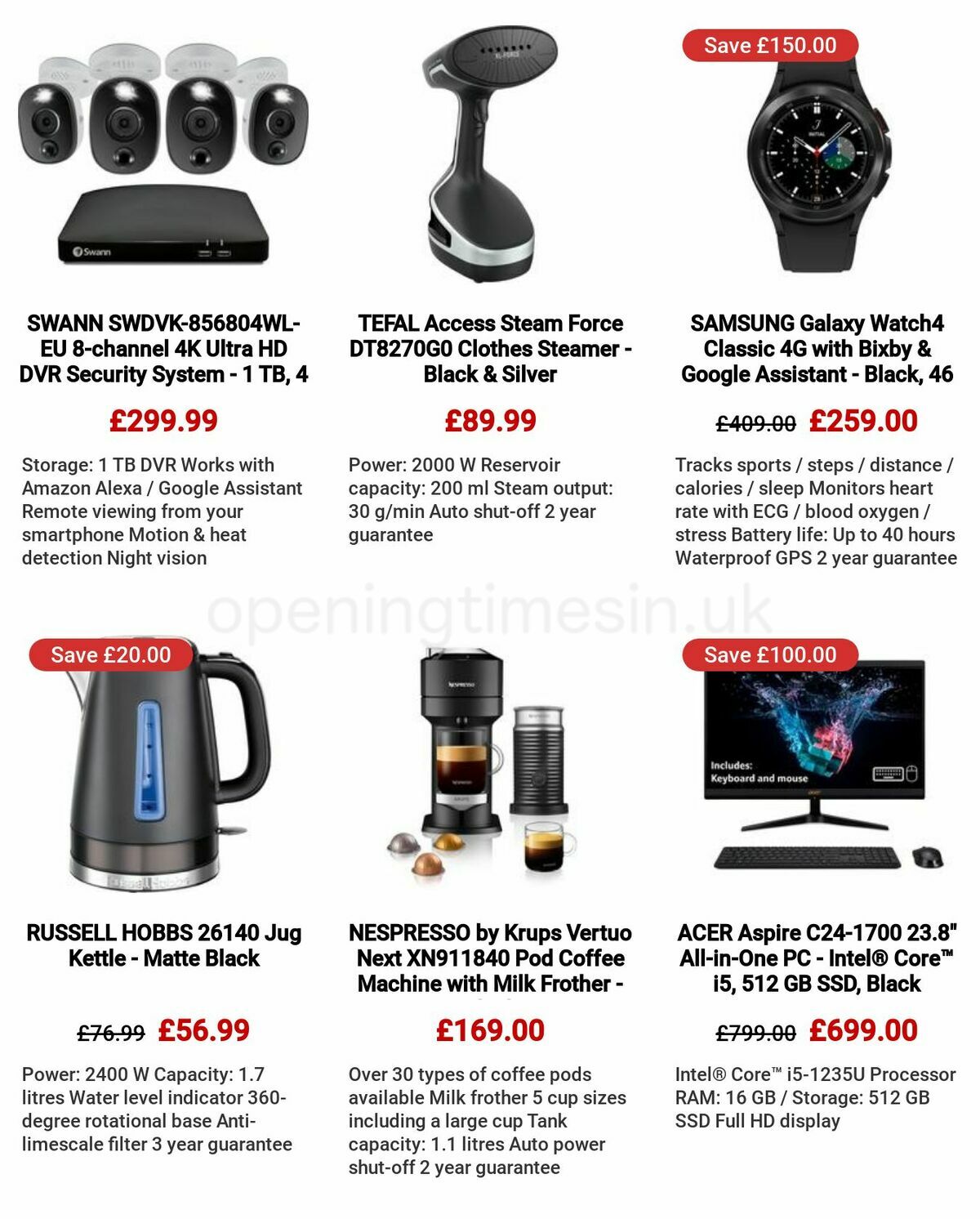 Currys Offers from 25 May