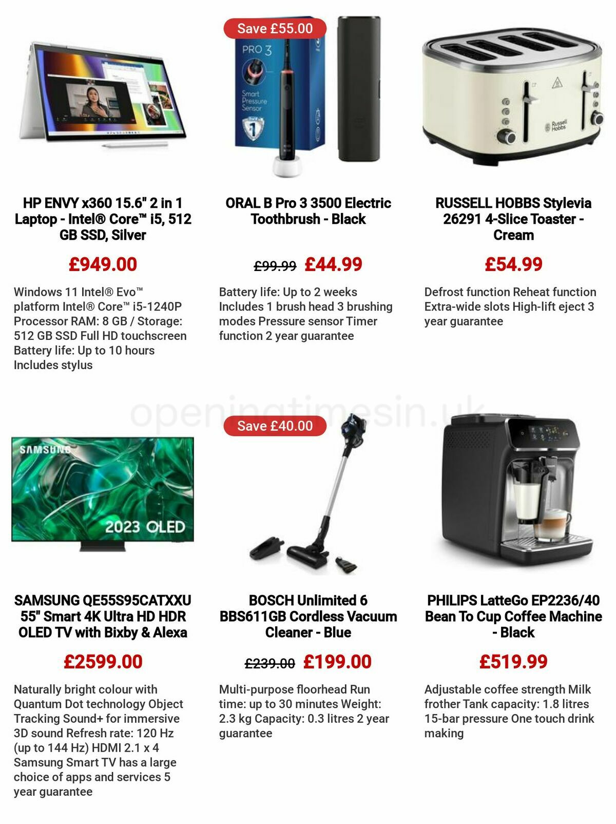 Currys Offers from 25 May