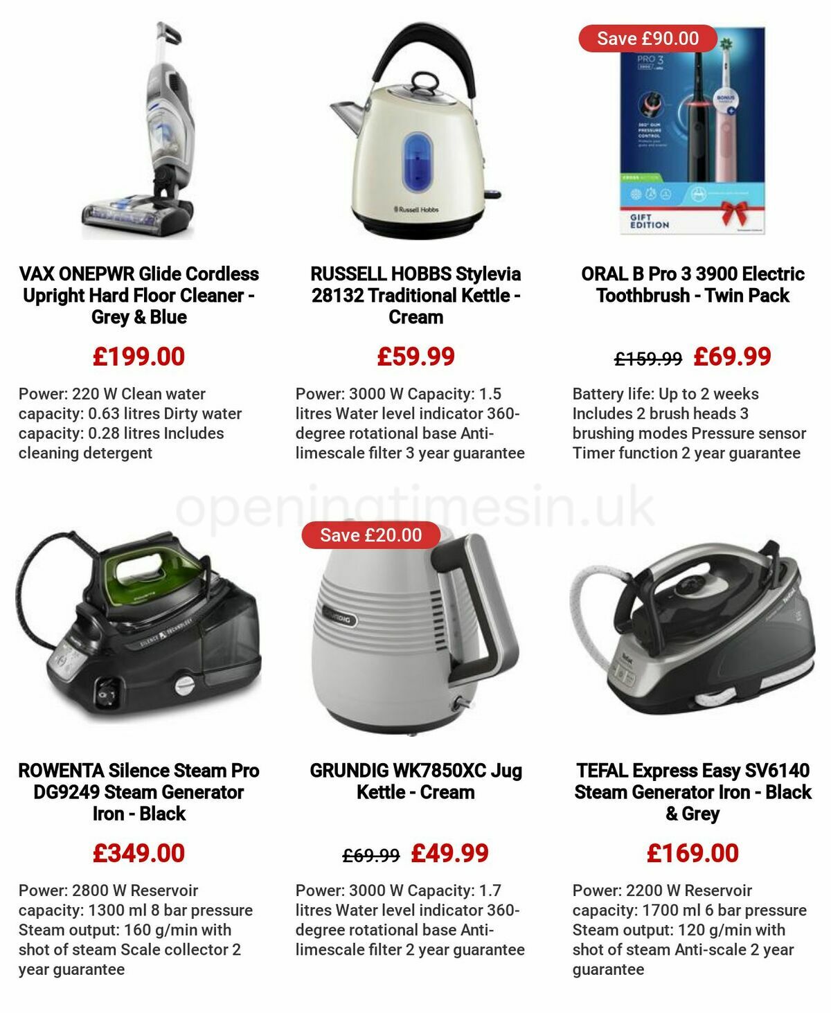 Currys Offers from 25 May