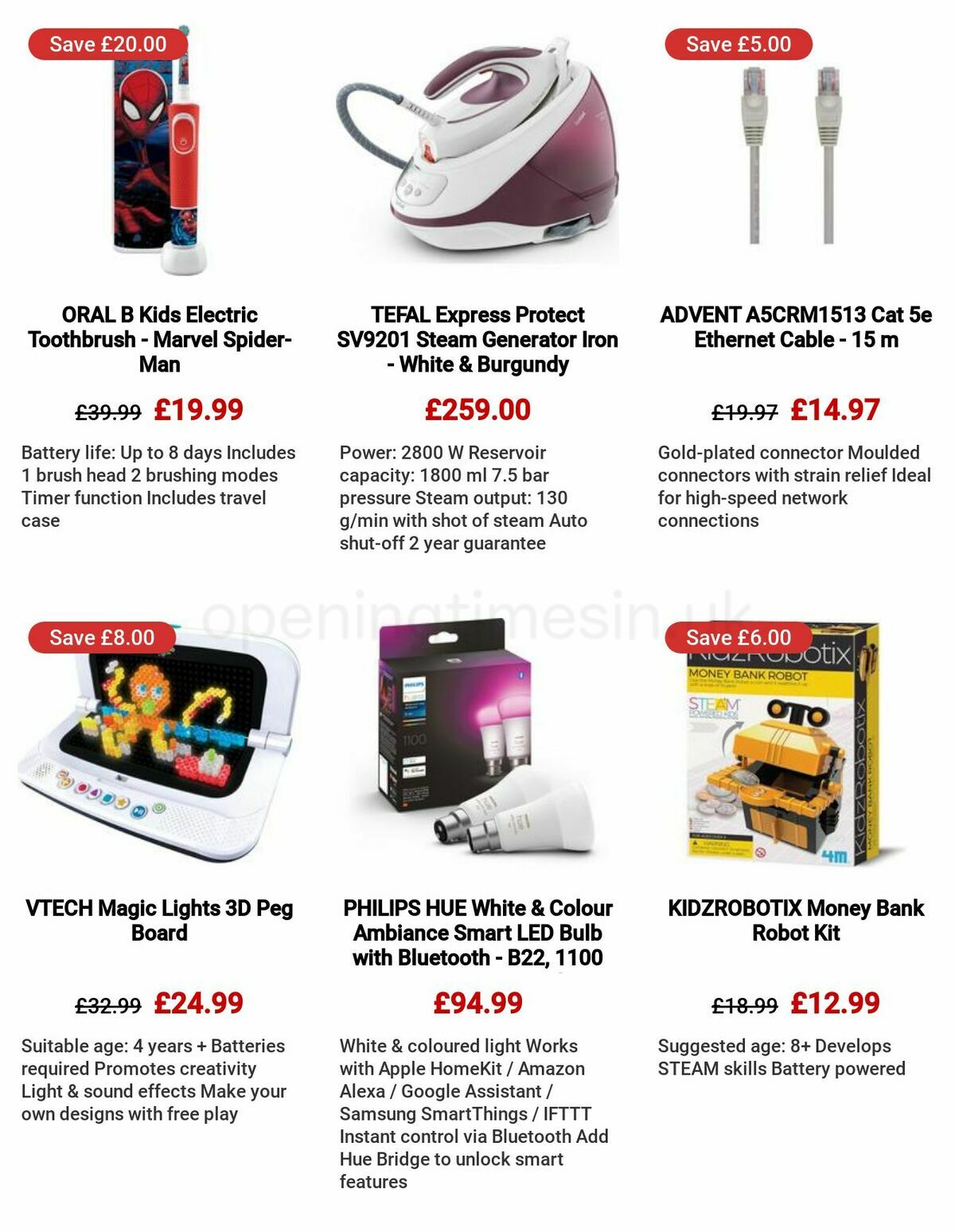 Currys Offers from 25 May