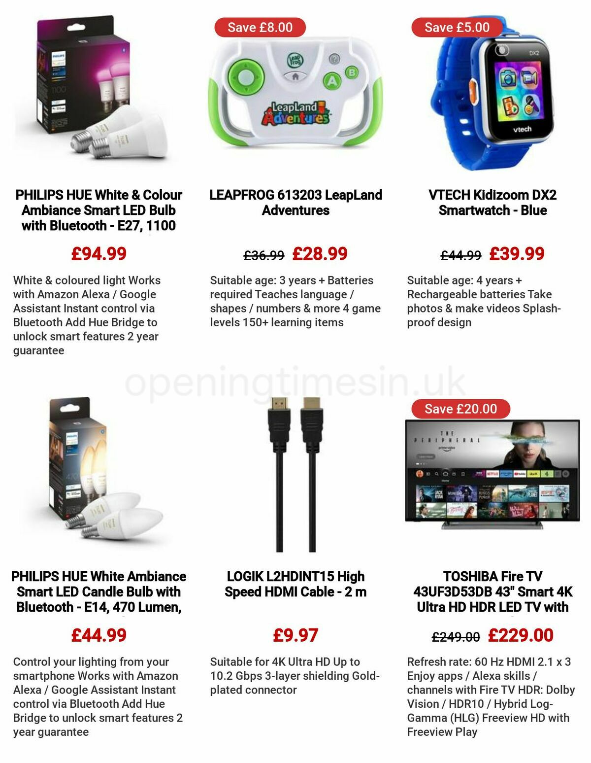 Currys Offers from 25 May