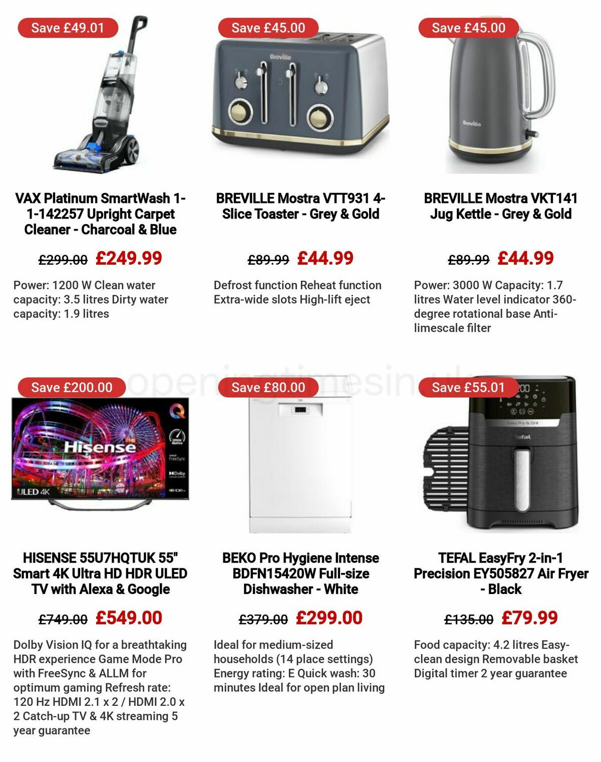 Currys Offers from 25 May