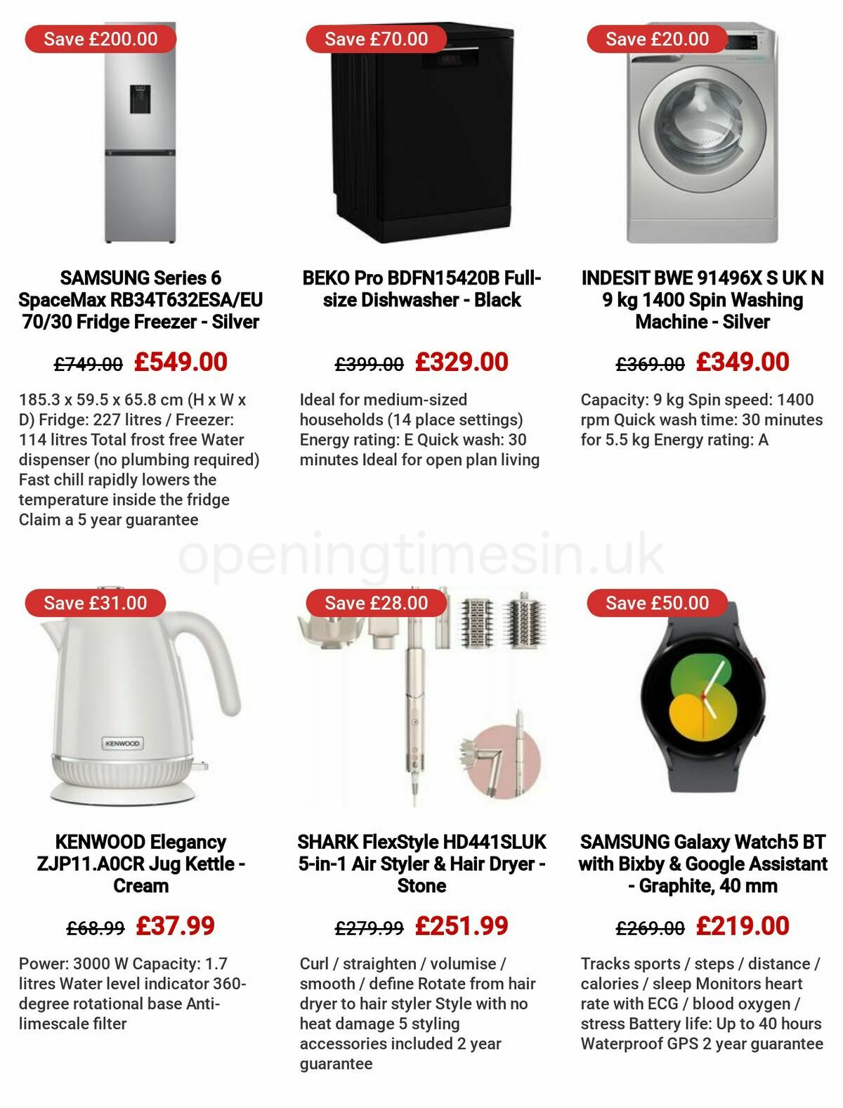 Currys Offers from 25 May
