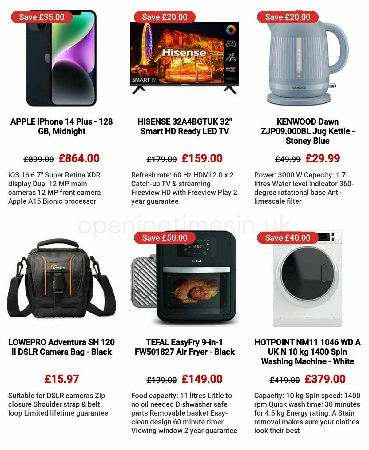 Currys Offers from 25 May