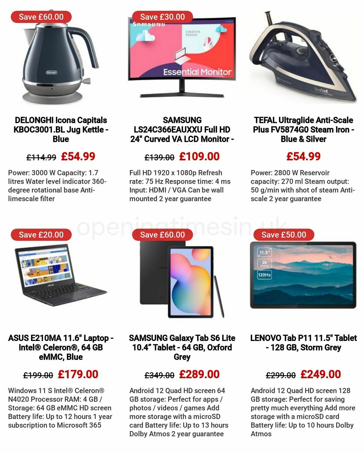 Currys Offers from 25 May