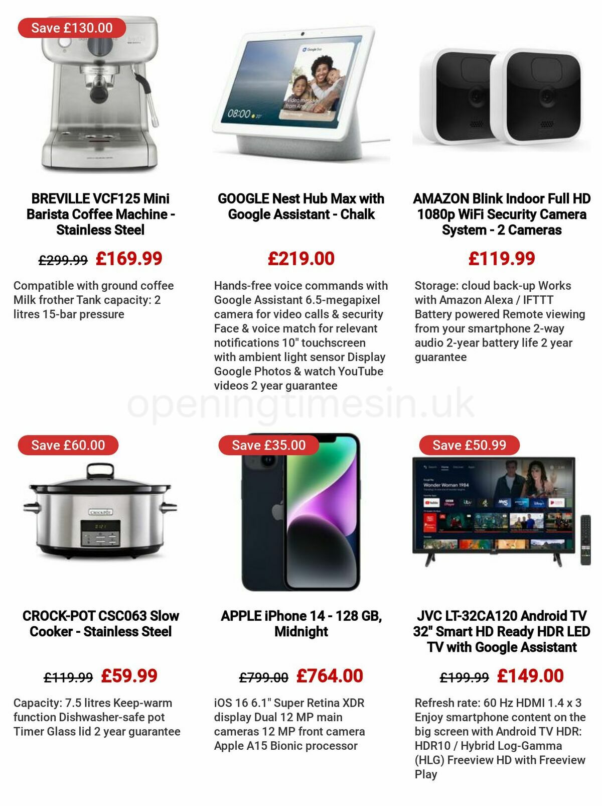 Currys Offers from 8 June