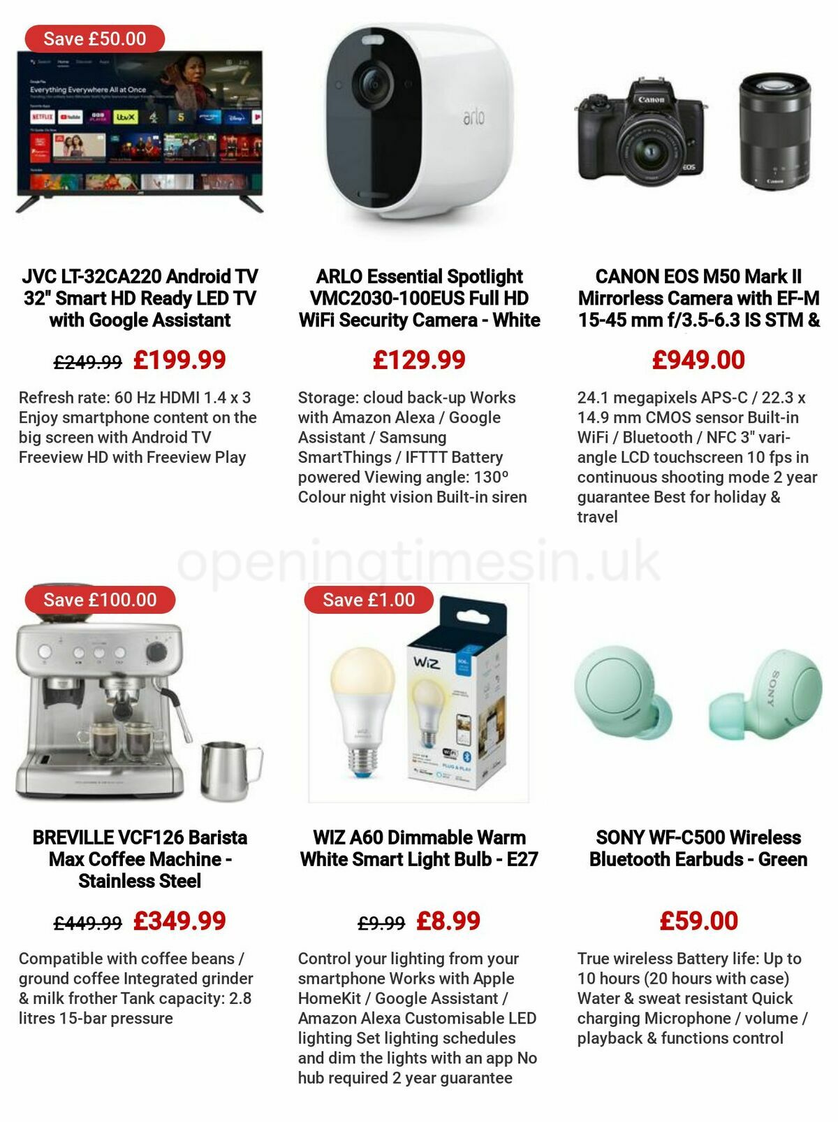 Currys Offers from 8 June
