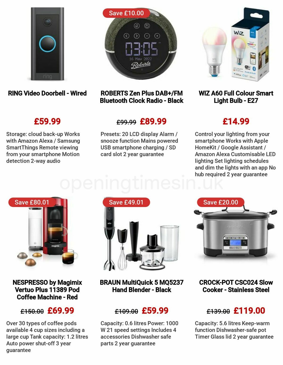 Currys Offers from 8 June