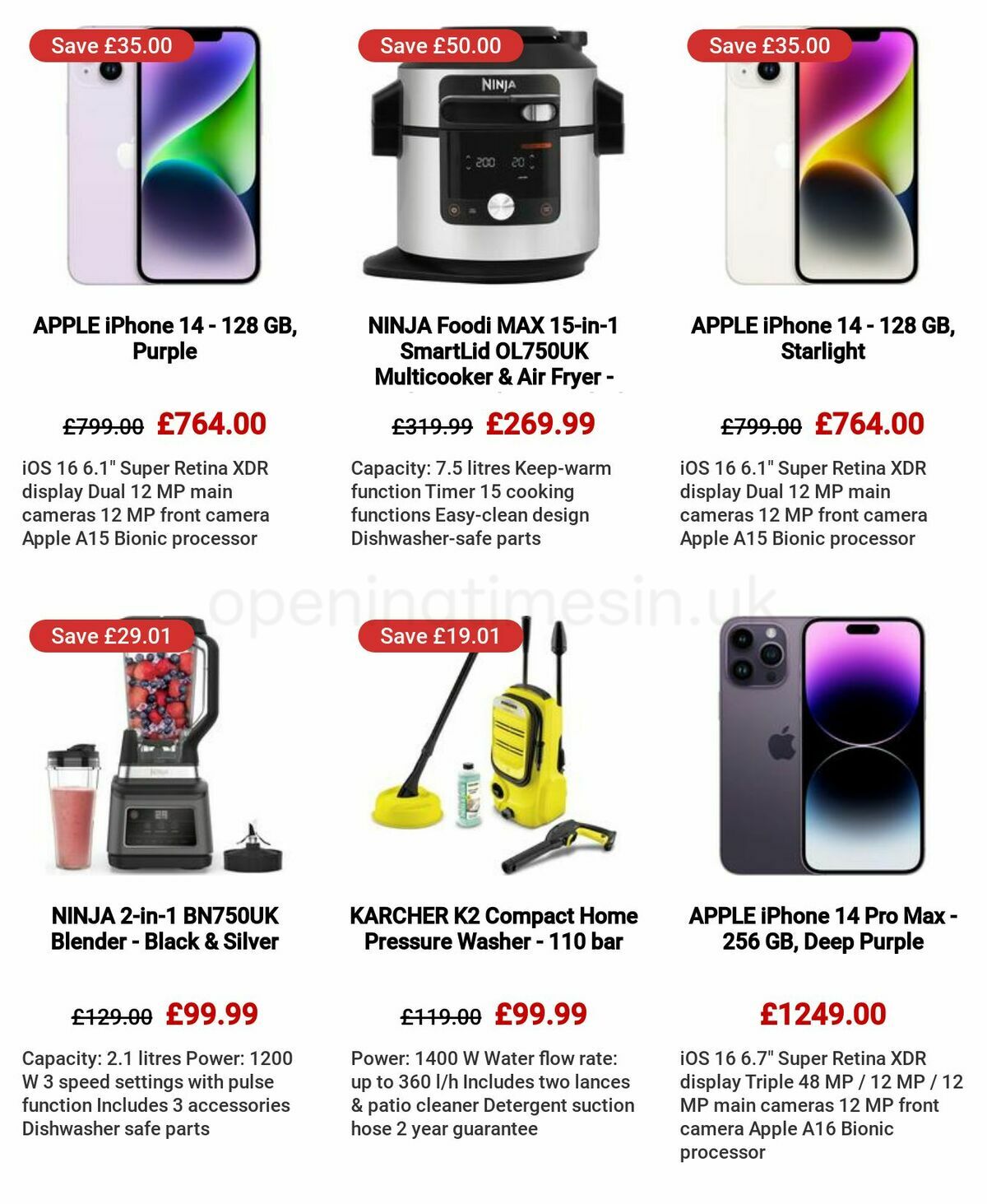 Currys Offers from 8 June