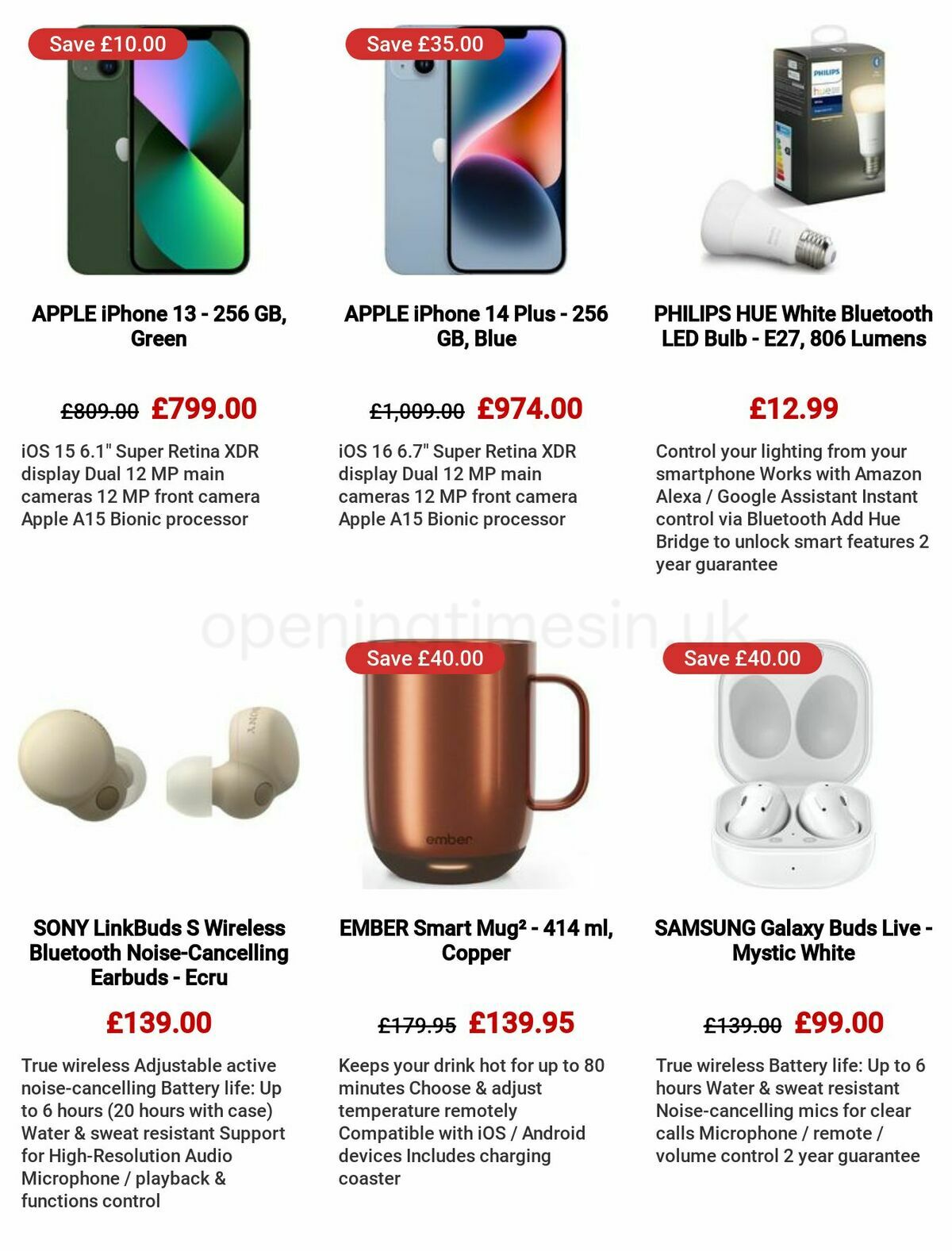 Currys Offers from 8 June
