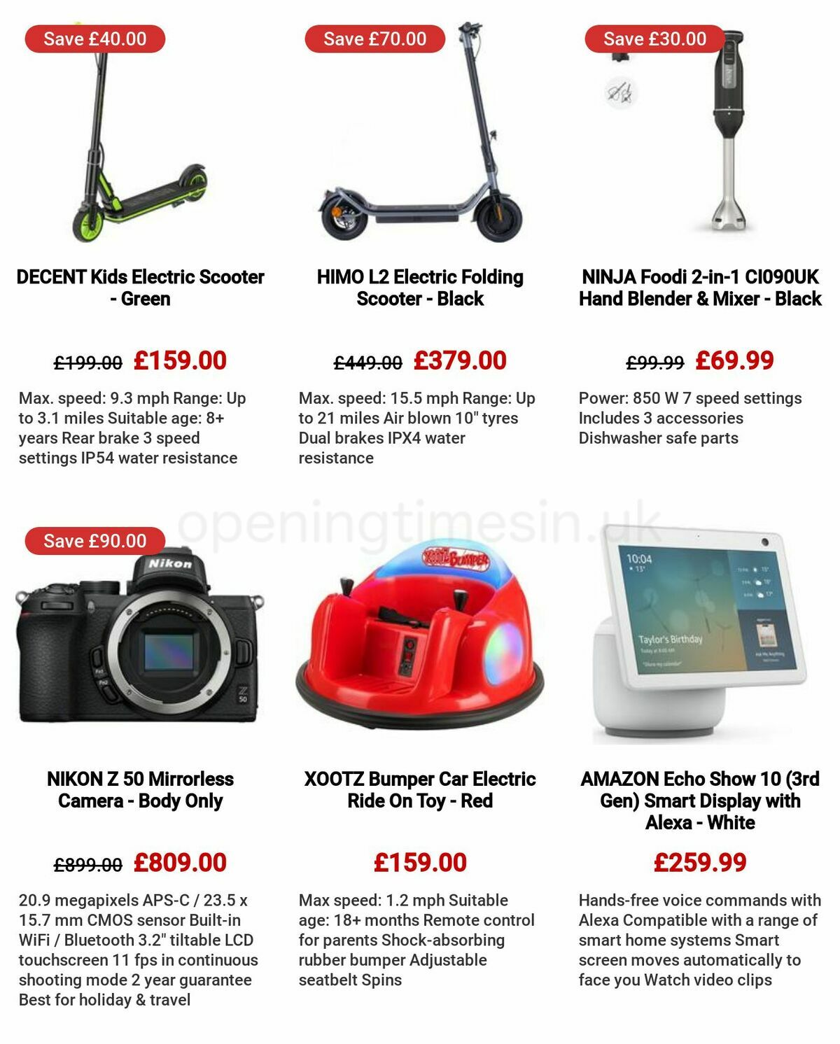 Currys Offers from 8 June