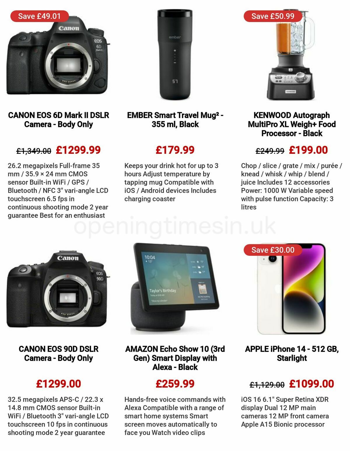 Currys Offers from 8 June