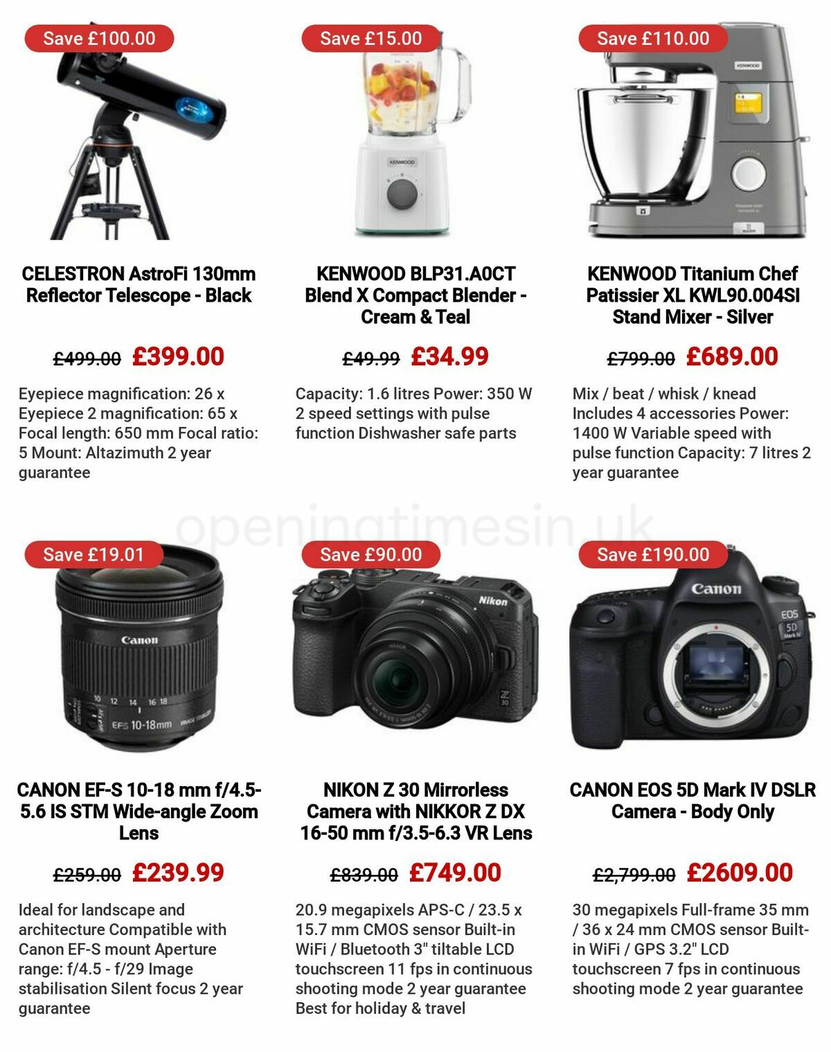 Currys Offers from 8 June