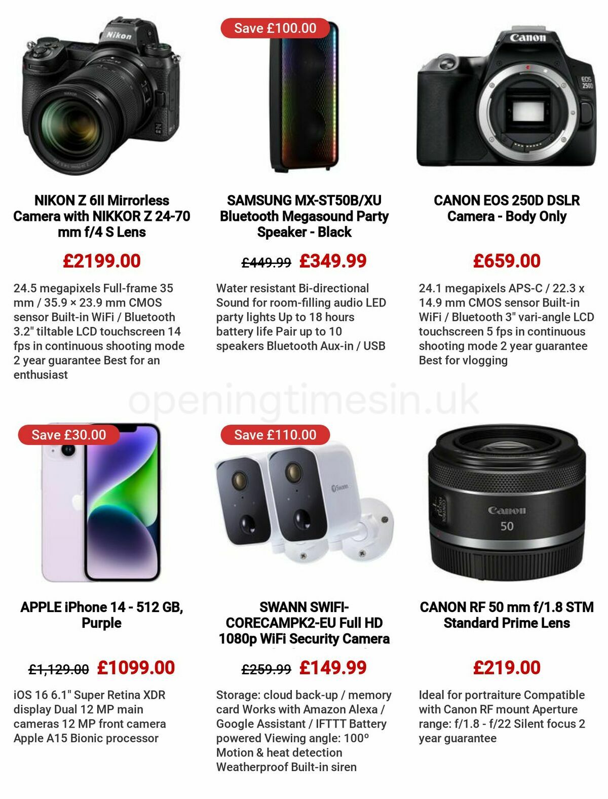 Currys Offers from 8 June