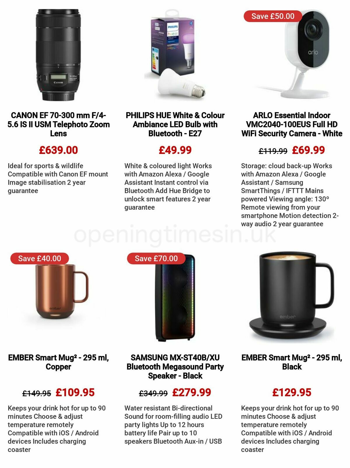 Currys Offers from 8 June