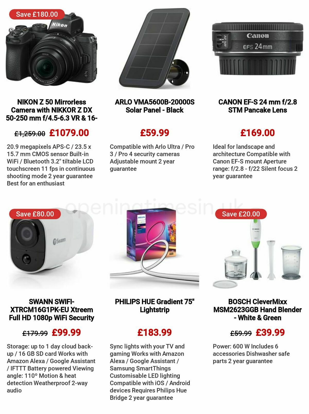 Currys Offers from 8 June