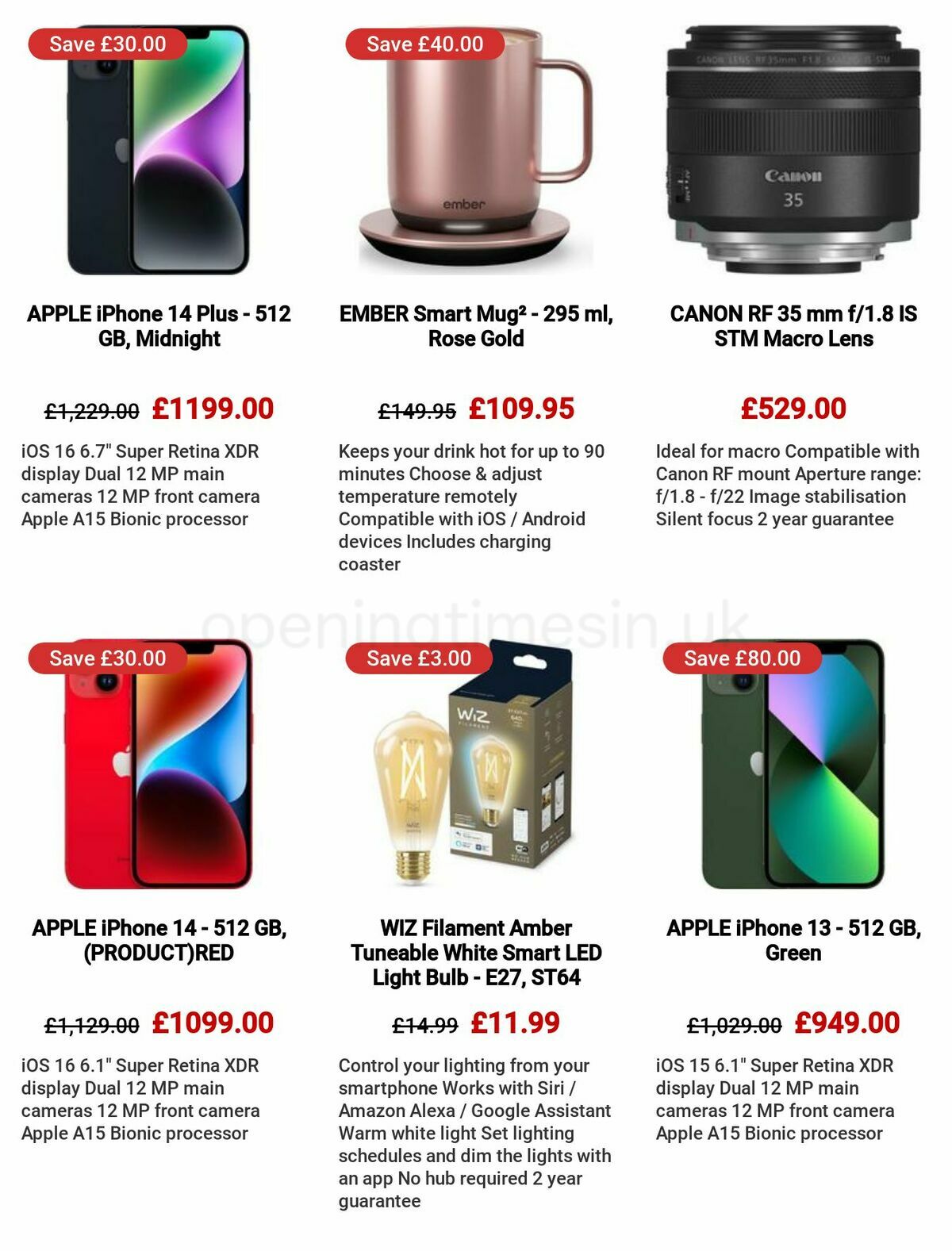 Currys Offers from 8 June