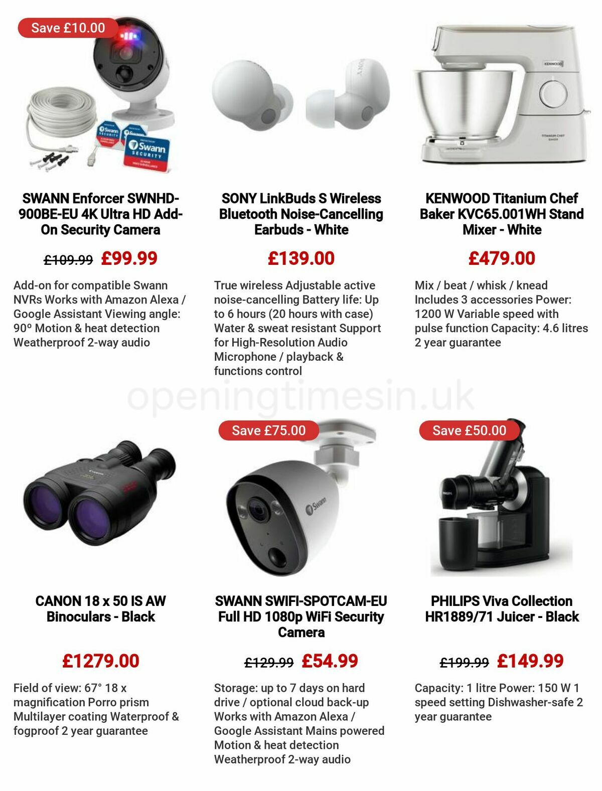 Currys Offers from 8 June