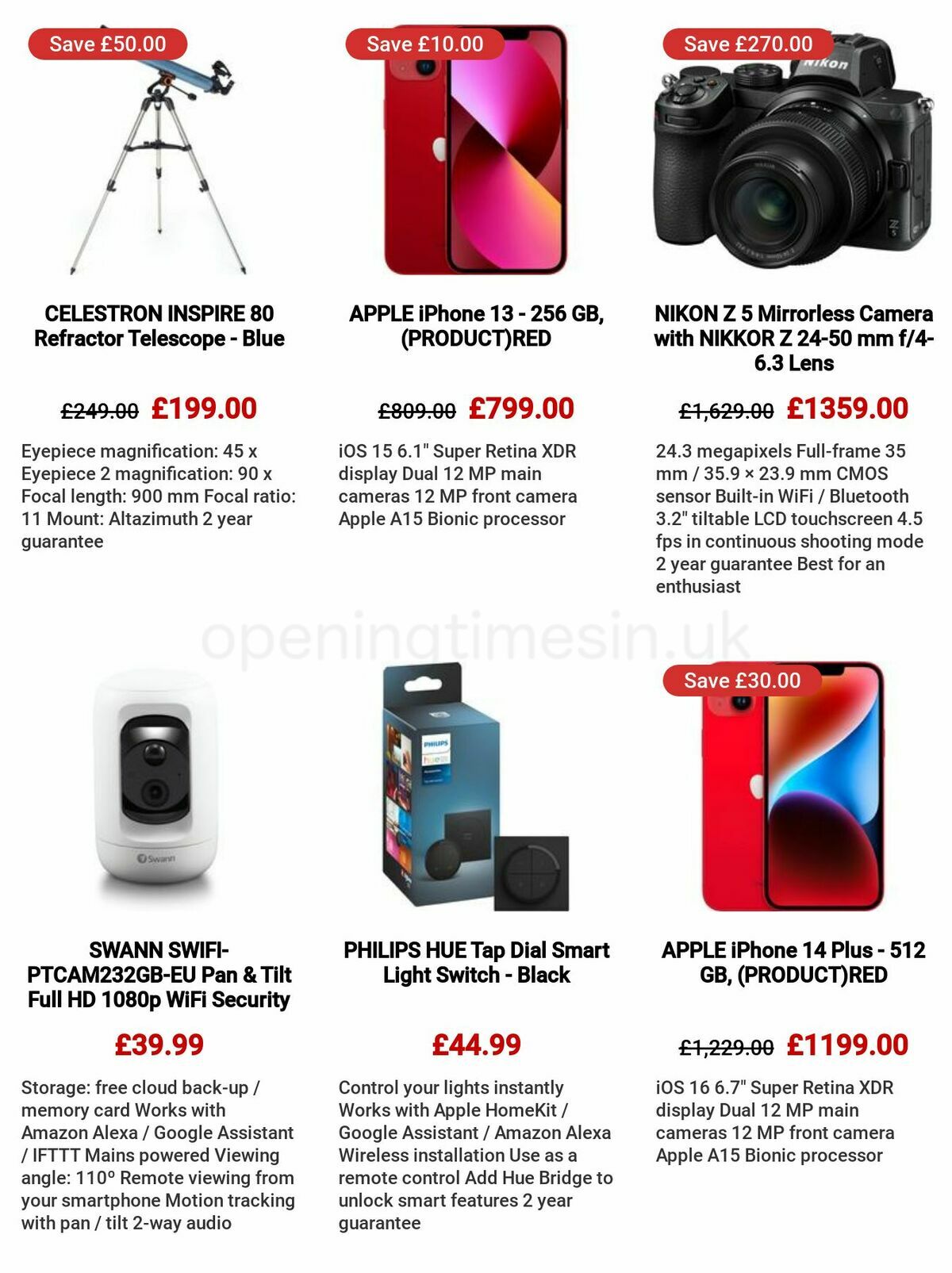 Currys Offers from 8 June
