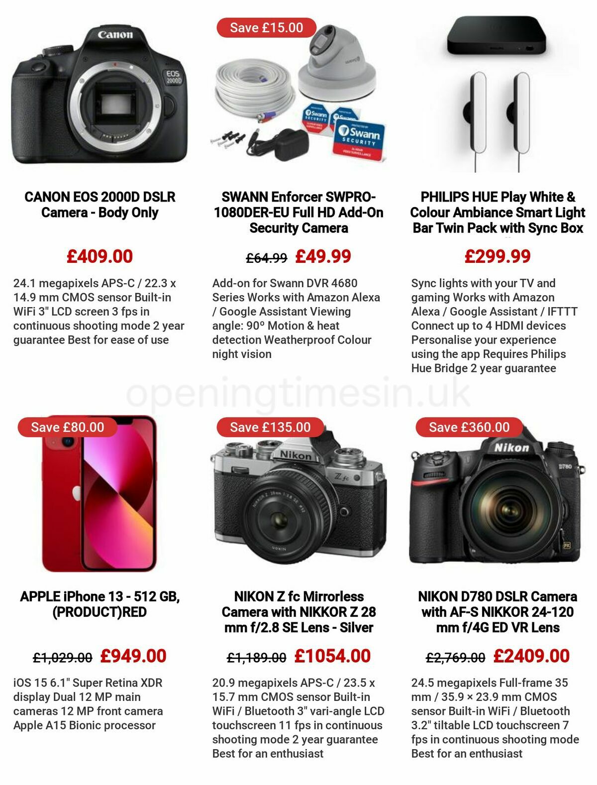 Currys Offers from 8 June