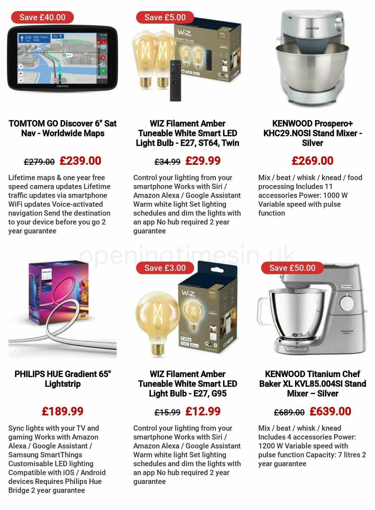 Currys Offers from 8 June