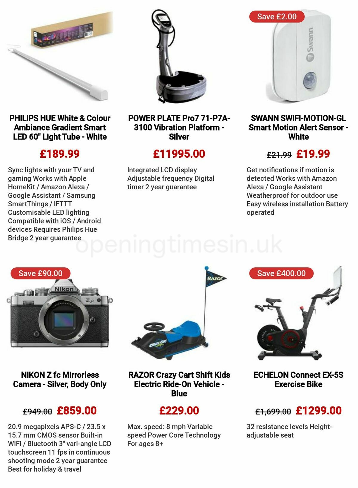 Currys Offers from 8 June