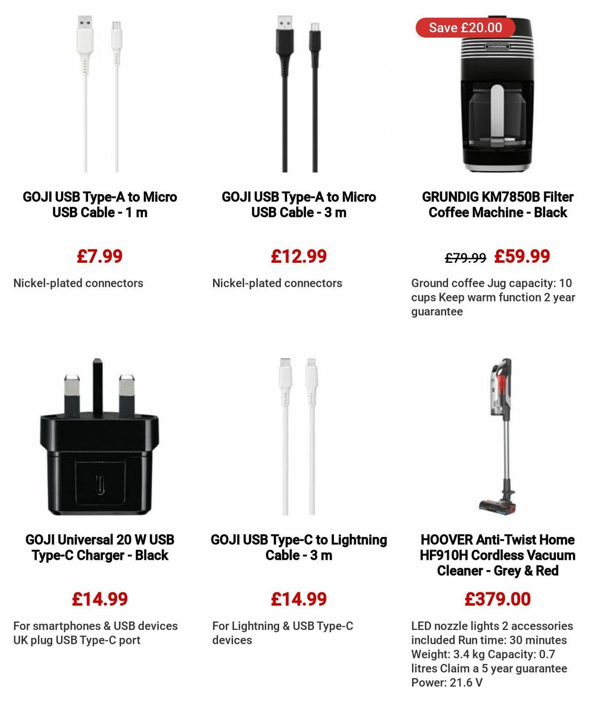 Currys Offers from 6 July