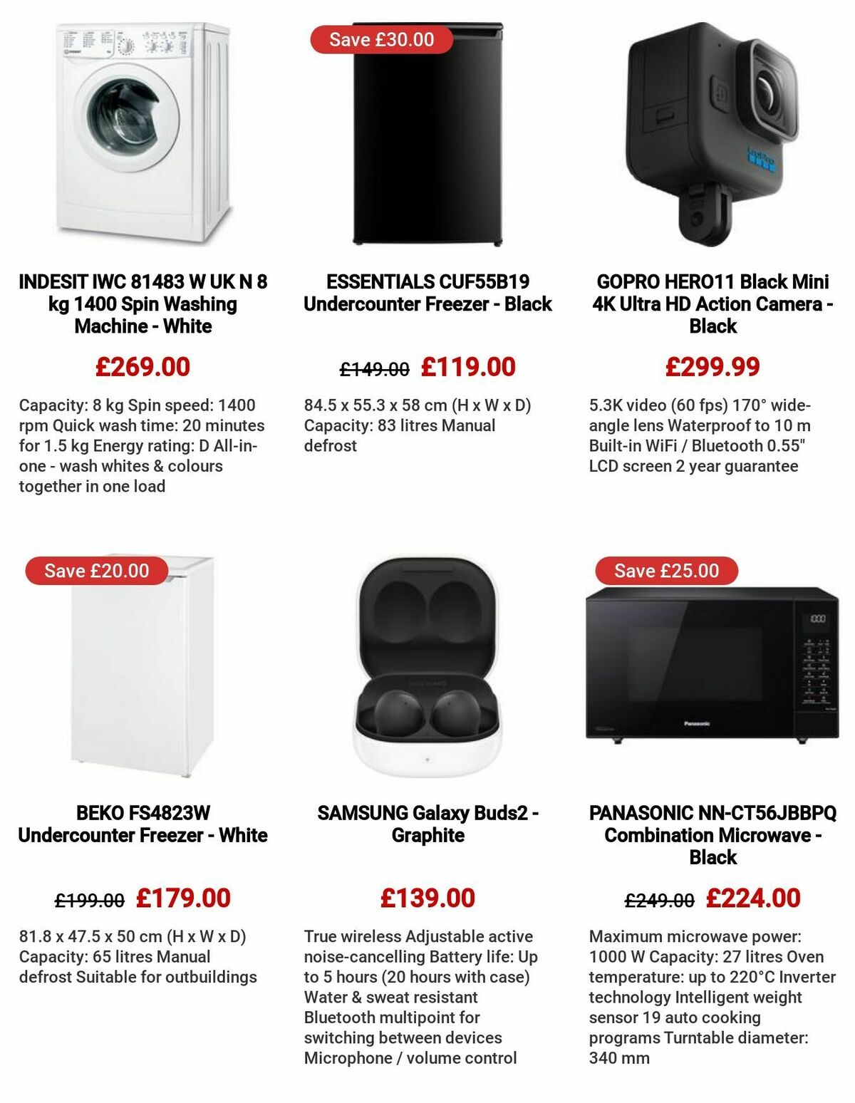 Currys Offers from 27 July