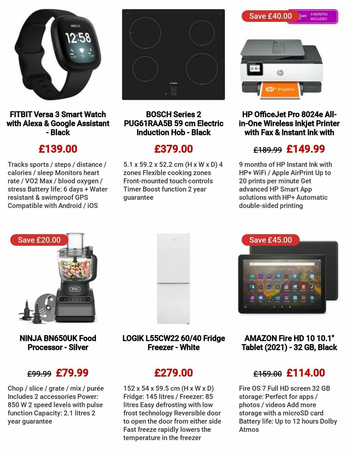 Currys Offers from 27 July
