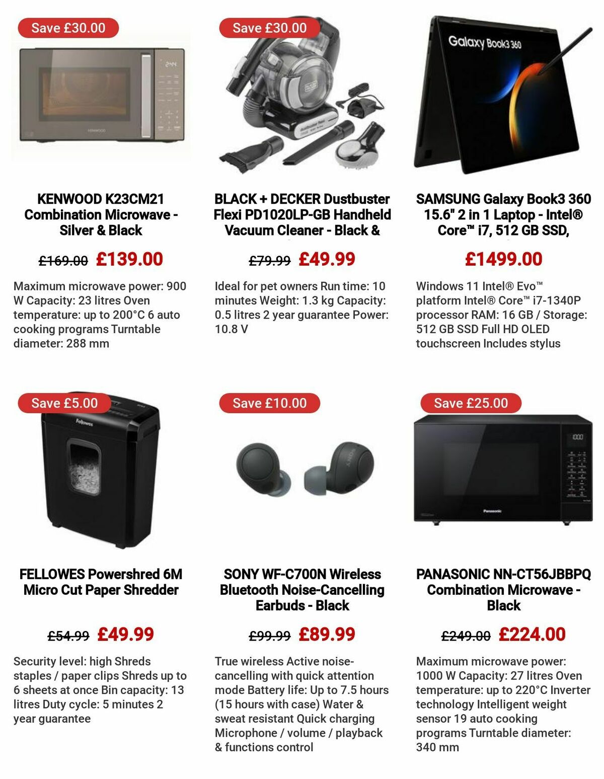 Currys Offers from 24 August