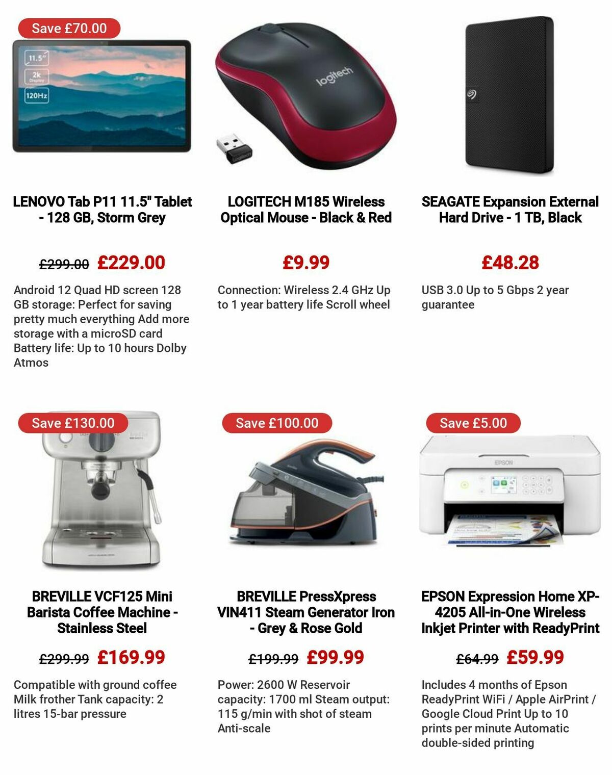 Currys Offers from 24 August