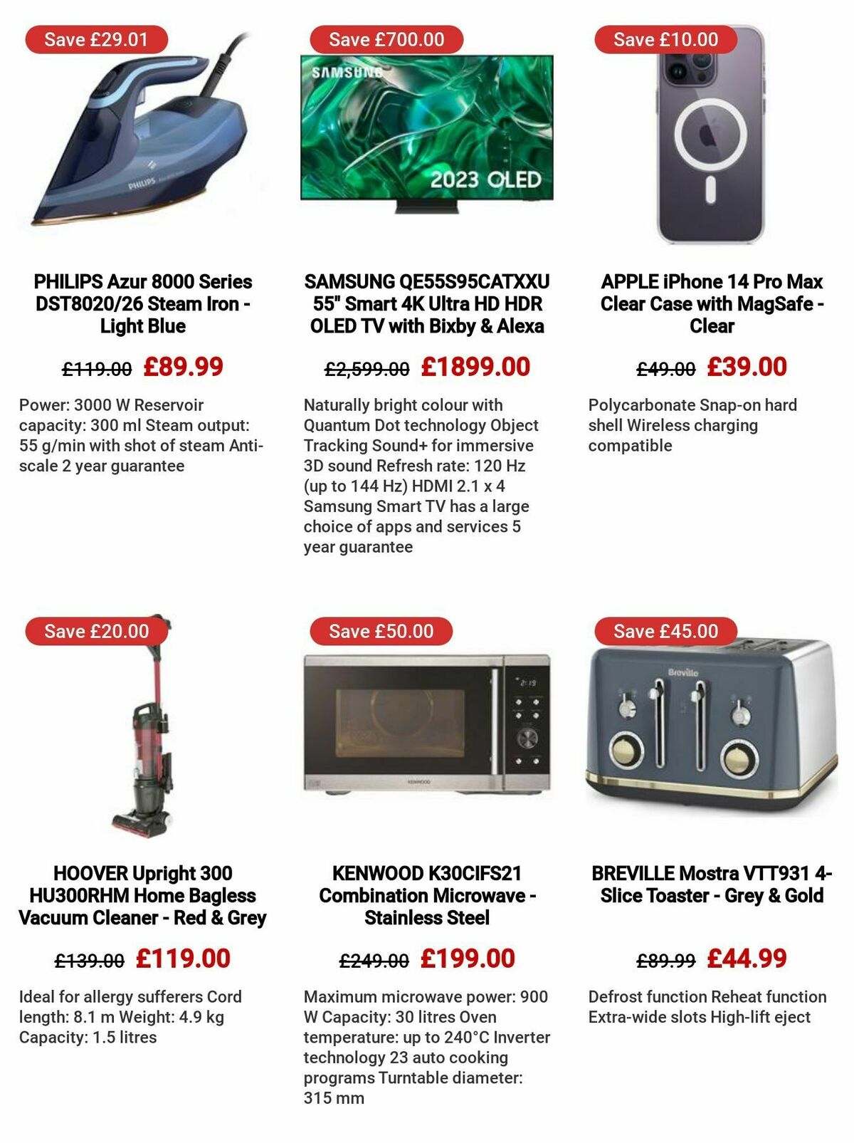 Currys Offers from 24 August