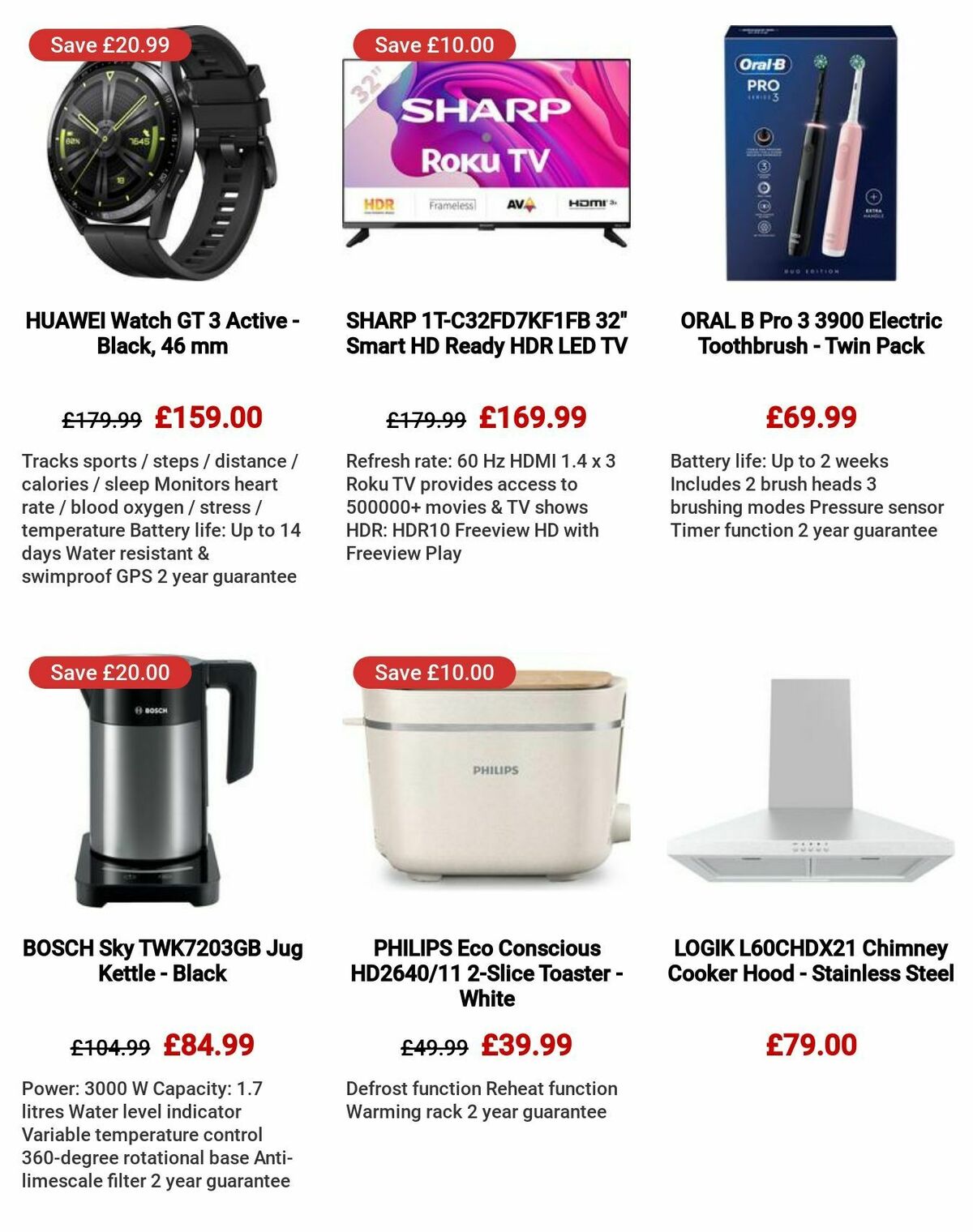 Currys Offers from 24 August