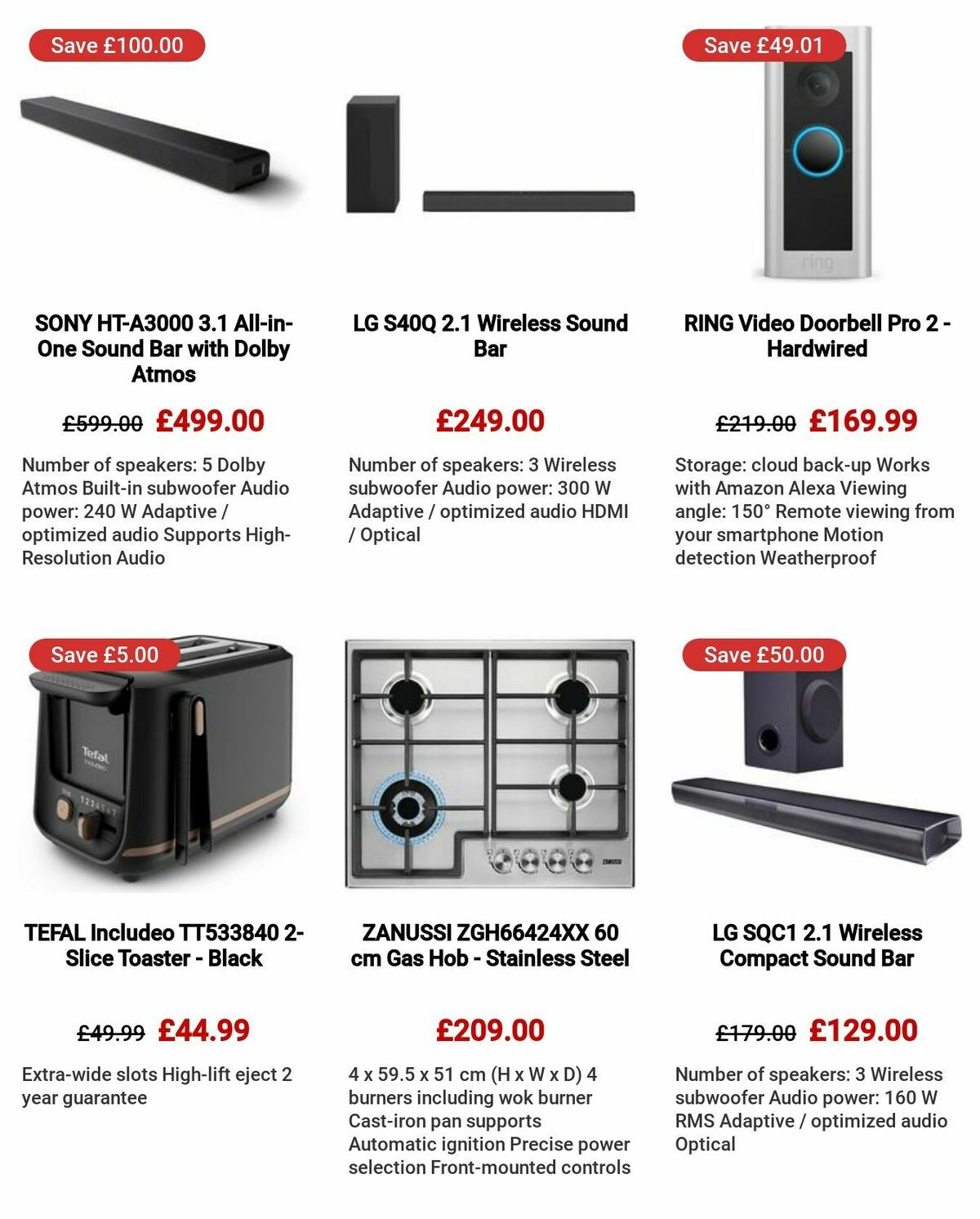 Currys Offers from 24 August