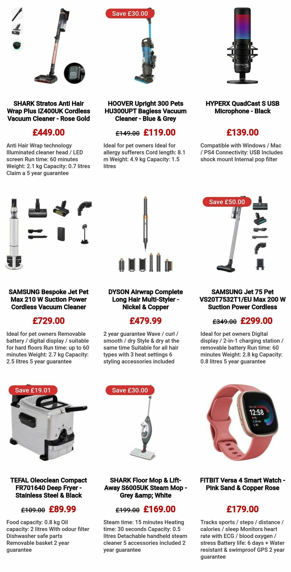 Currys Offers from 7 September