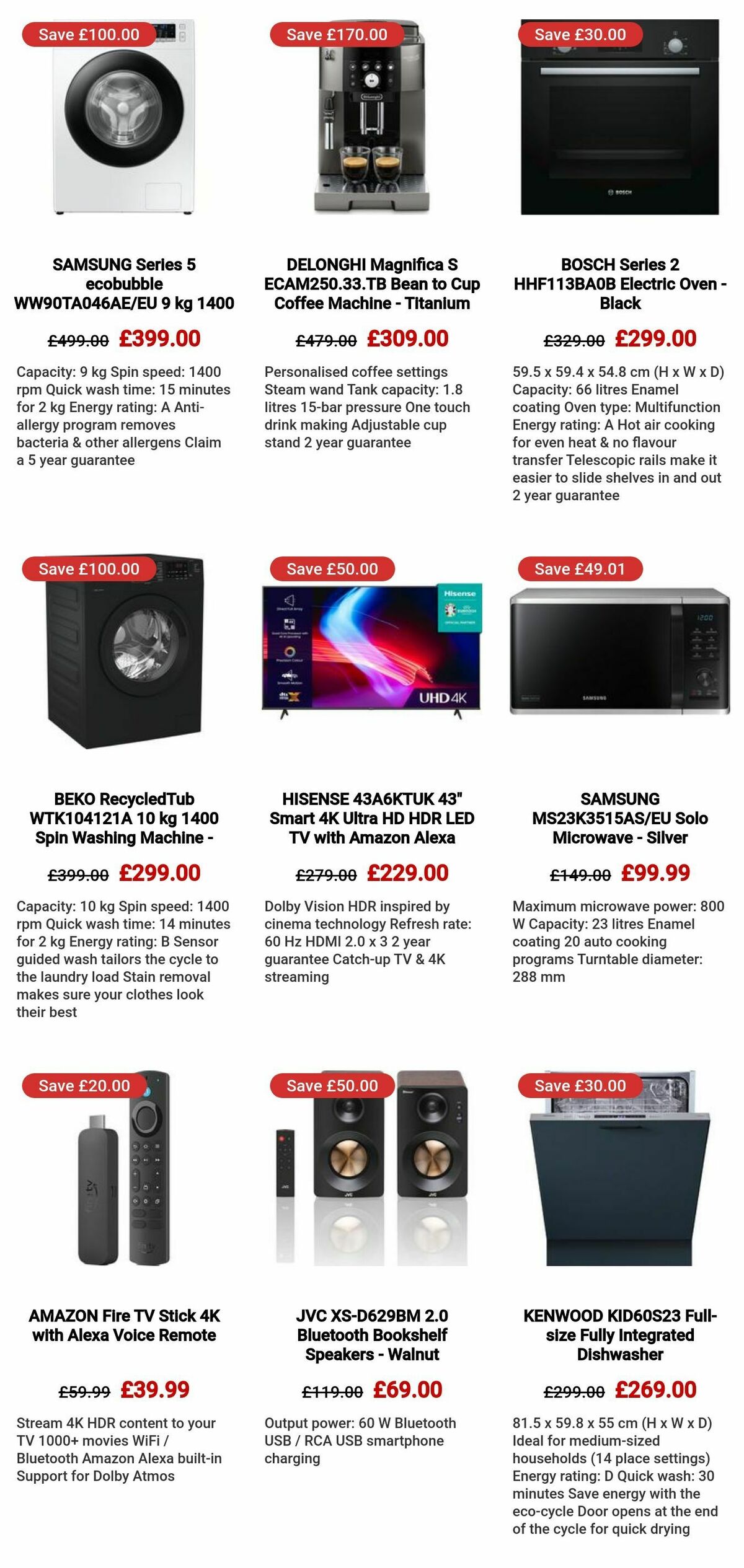 Currys Offers from 25 December
