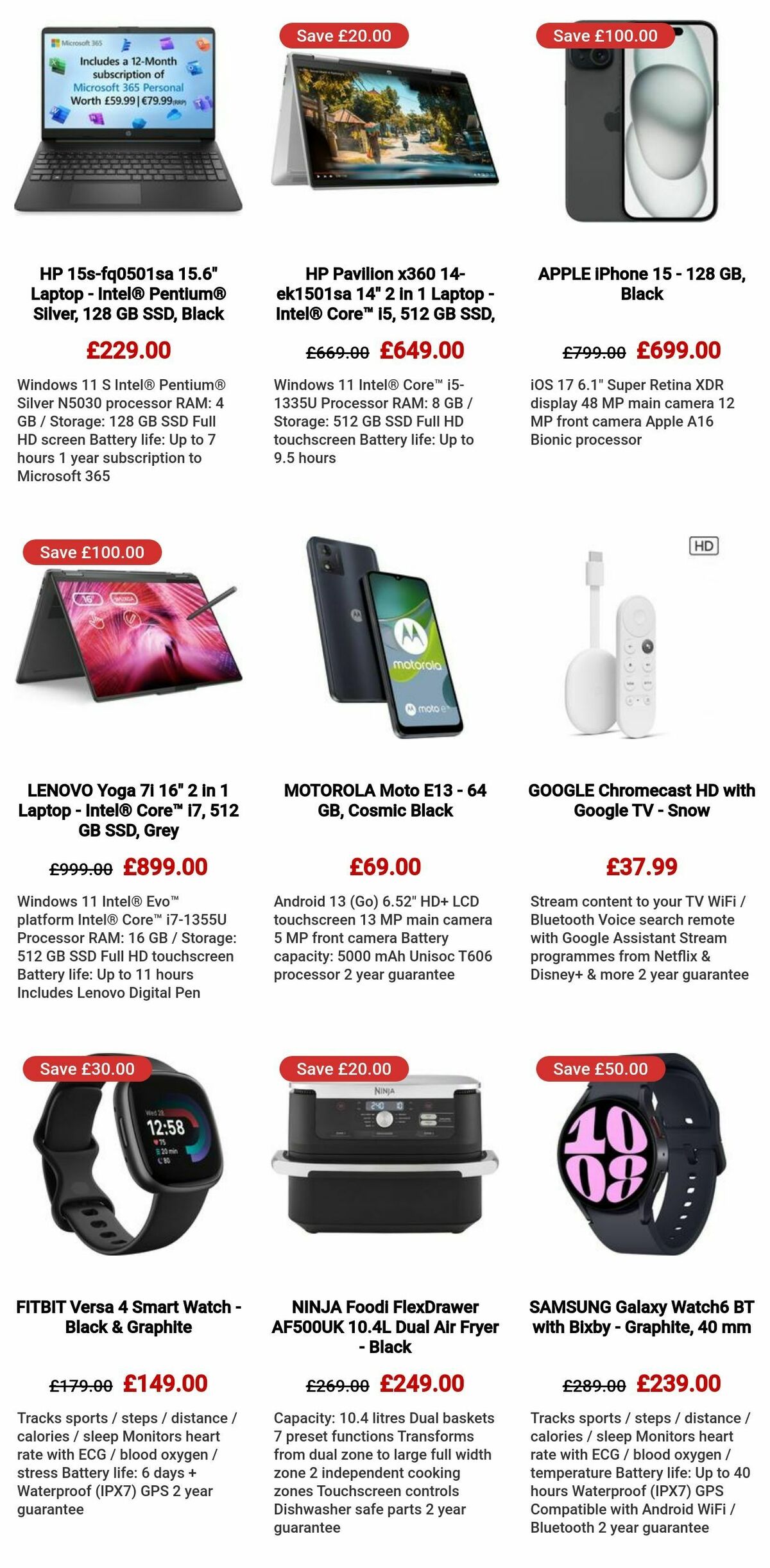 Currys Offers from 29 February