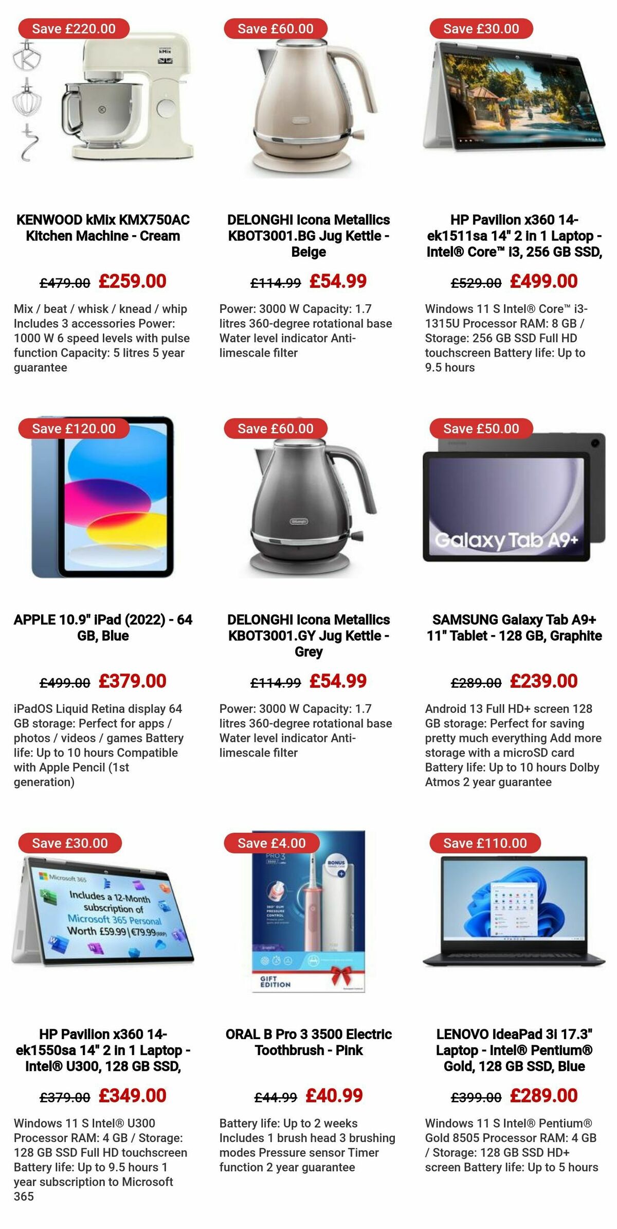 Currys Offers from 29 February