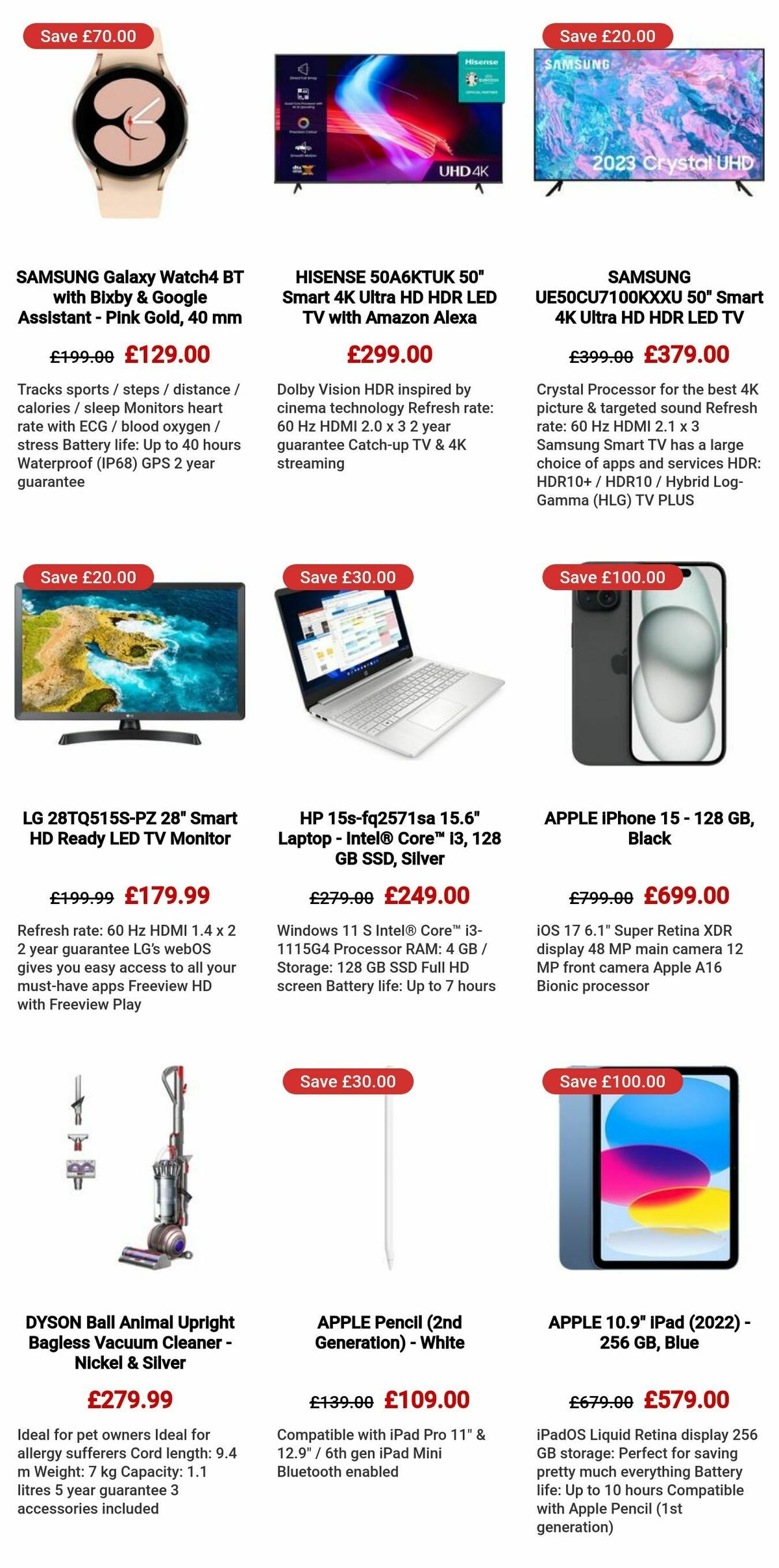 Currys Offers from 7 March