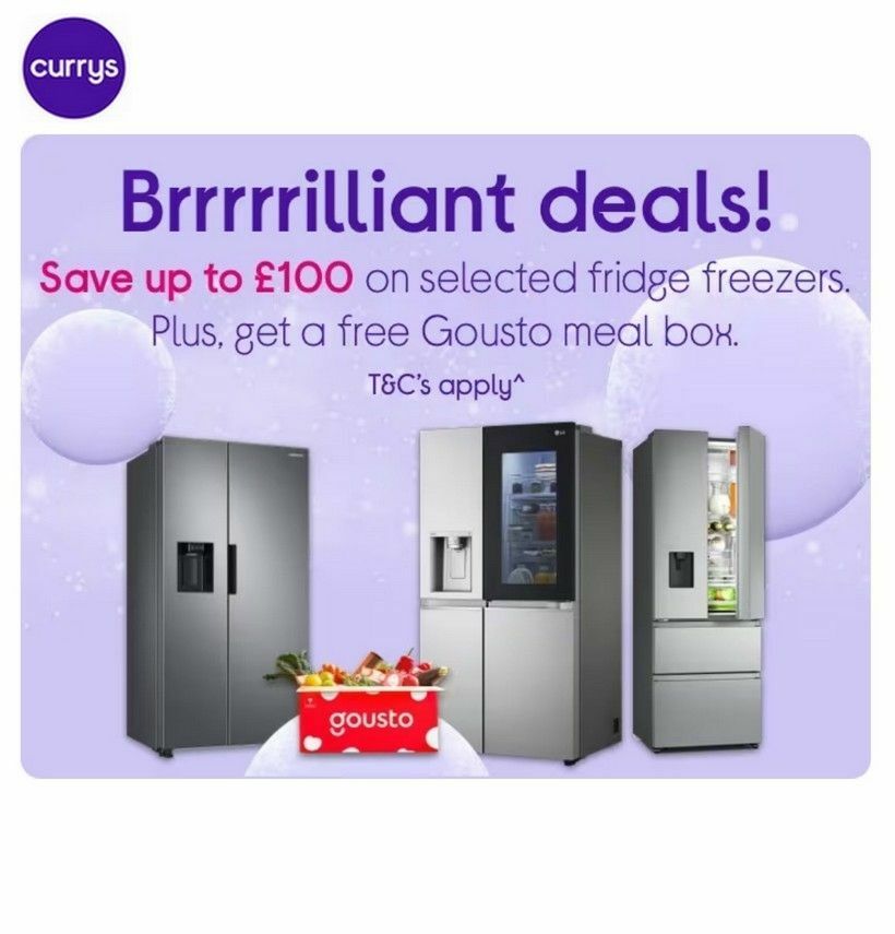 Currys Offers from 20 June