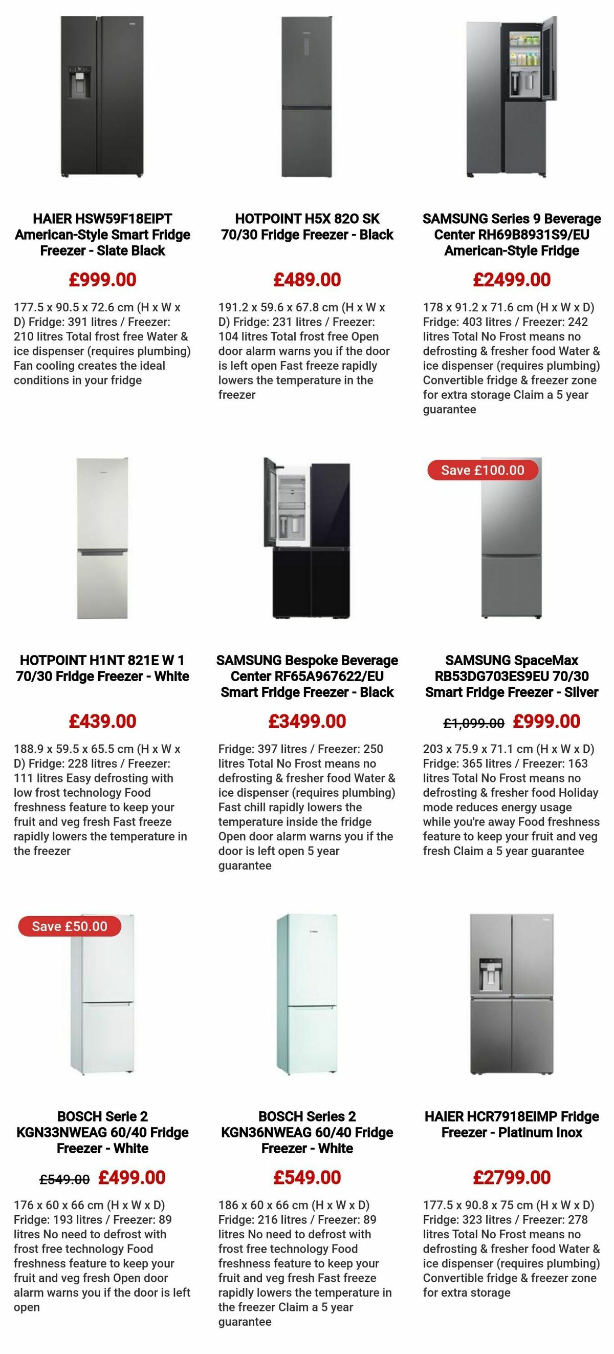 Currys Offers from 20 June